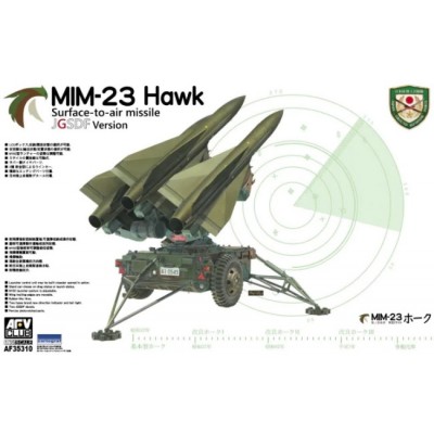 MIM-23 Hawk Surface-to-air missile JGSDF Version - 1/35 SCALE - AFV